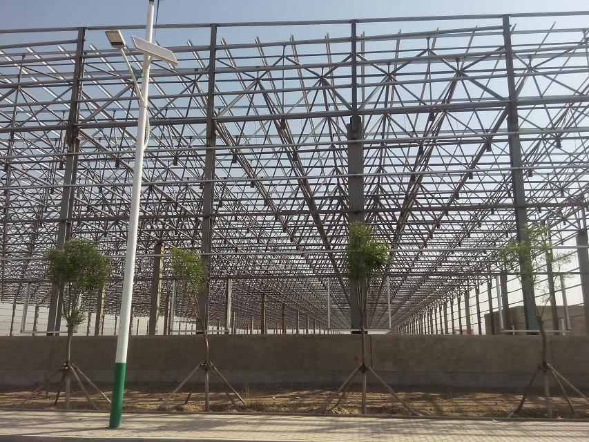 武汉汽车工业厂房网架